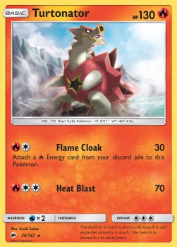 Turtonator - Burning Shadows (Rare) [BUS-26]