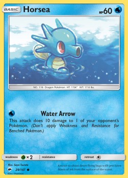 Horsea - Burning Shadows (Common) [BUS-29]