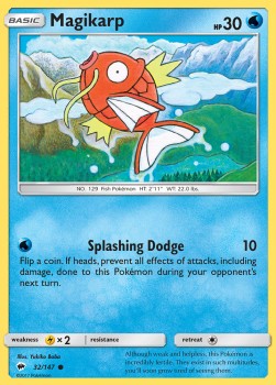 Magikarp - Burning Shadows (Common) [BUS-32]