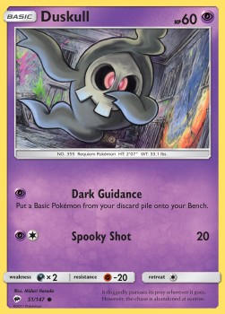 Duskull - Burning Shadows (Common) [BUS-51]