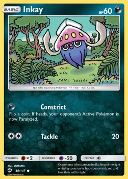 Inkay - Burning Shadows (Common) [BUS-89]