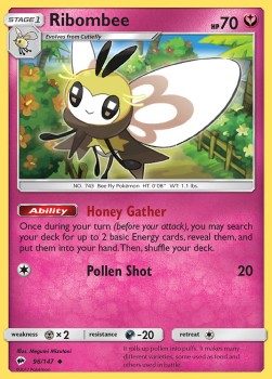 Ribombee - Burning Shadows (Uncommon) [BUS-96]