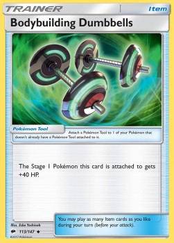 Bodybuilding Dumbbells - Burning Shadows (Uncommon) [BUS-113]