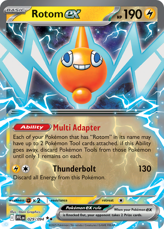 Rotom ex - Phantasmal Flames (Double Rare) [PFL-029]