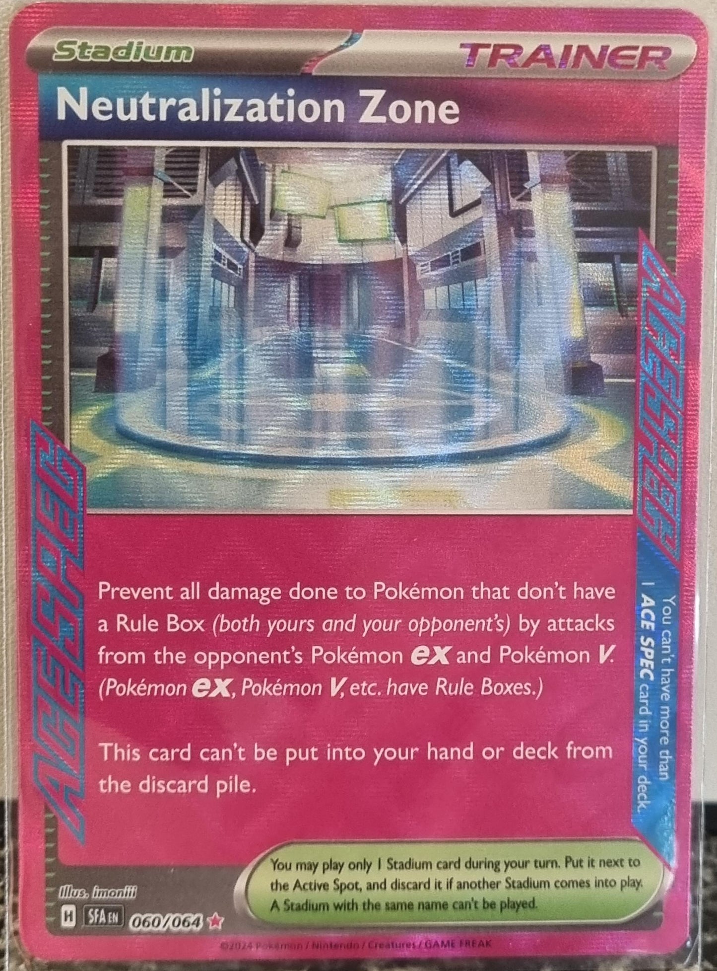 Neutralization Zone - Shrouded Fable (ACE Rare) [SFA-060]