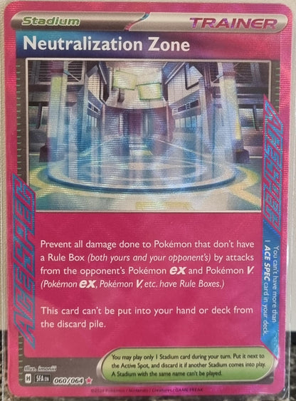 Neutralization Zone - Shrouded Fable (ACE Rare) [SFA-060]