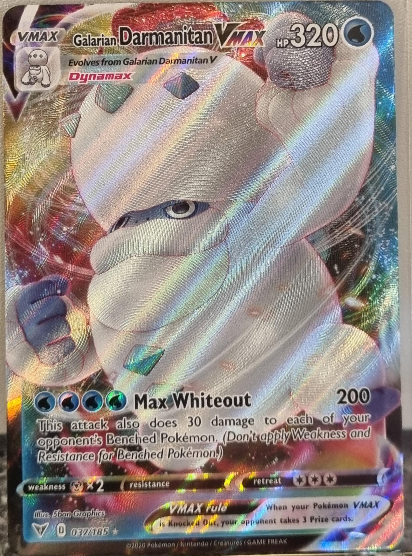 Galarian Darmanitan VMAX - Vivid Voltage (Ultra Rare) [VIV-37]