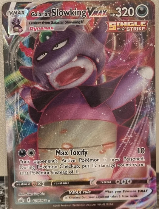 Galarian Slowking VMAX - Chilling Reign (Ultra Rare) [CRE-100]