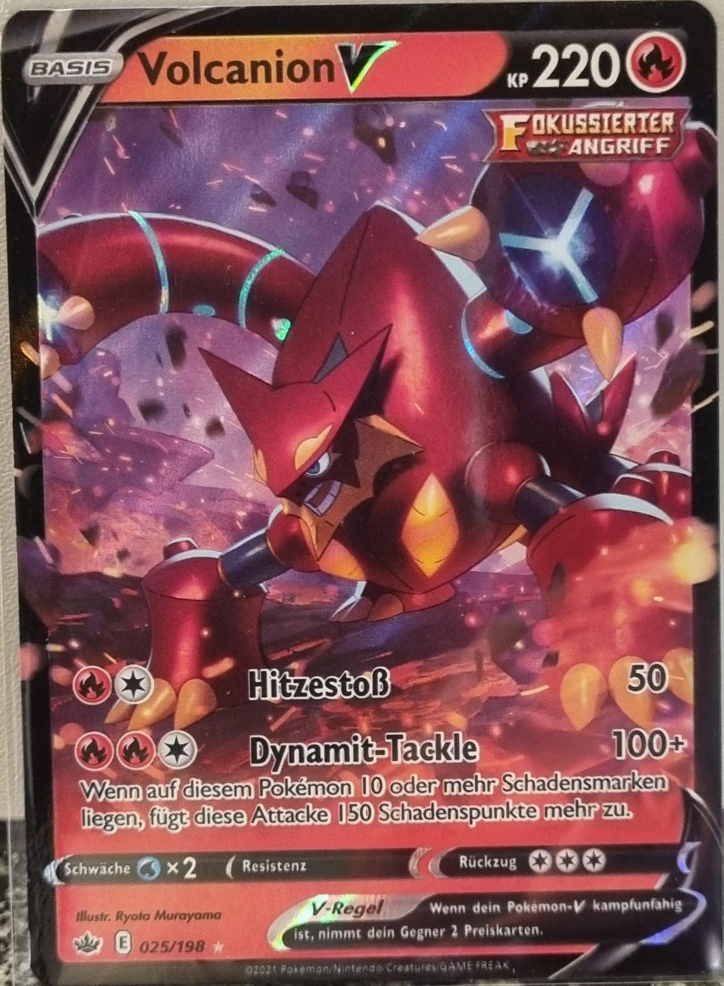 Volcanion V - Chilling Reign (Ultra Rare) [CRE-025]