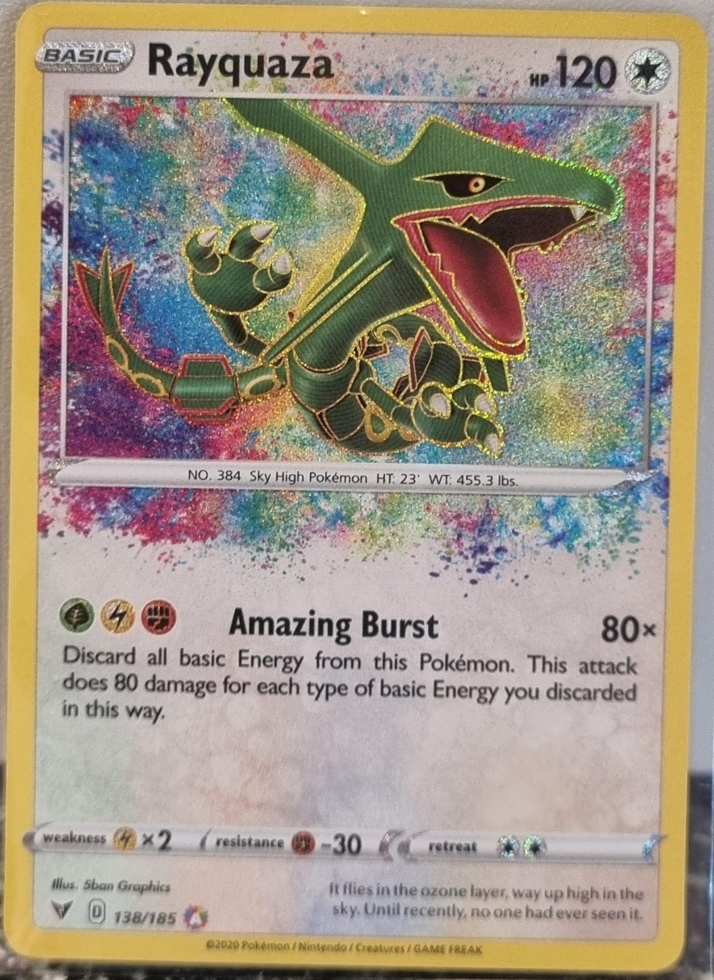 Rayquaza - Vivid Voltage (Amazing Rare) [VIV-138]