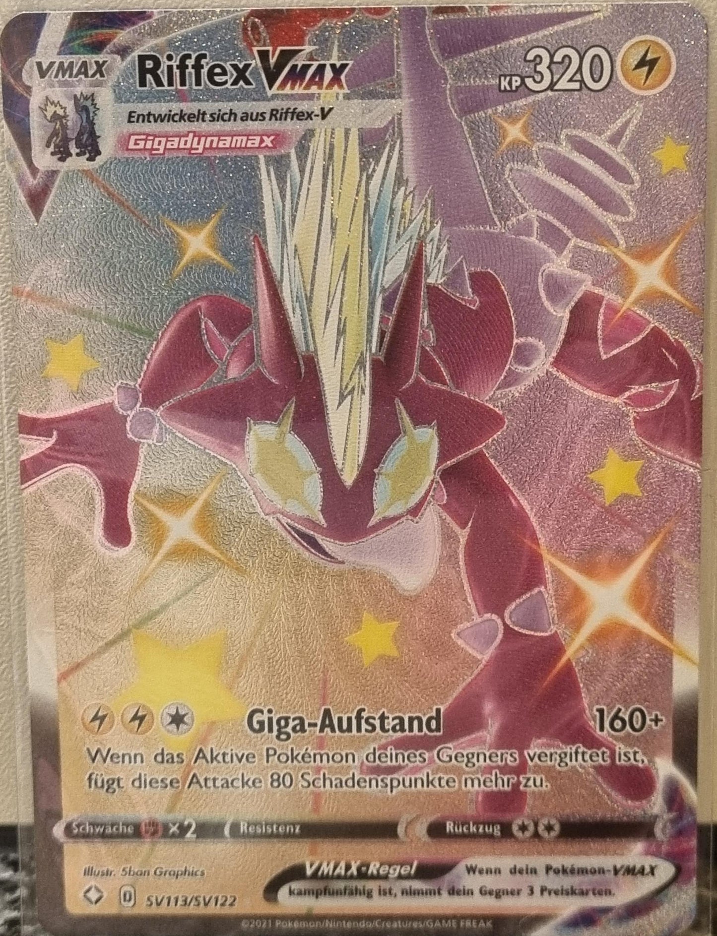 Toxtricity VMAX - Shining Fates (Secret Rare) [SHF-SV113]