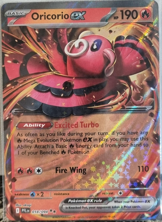 Oricorio ex - Phantasmal Flames (Double Rare) [PFL-018]