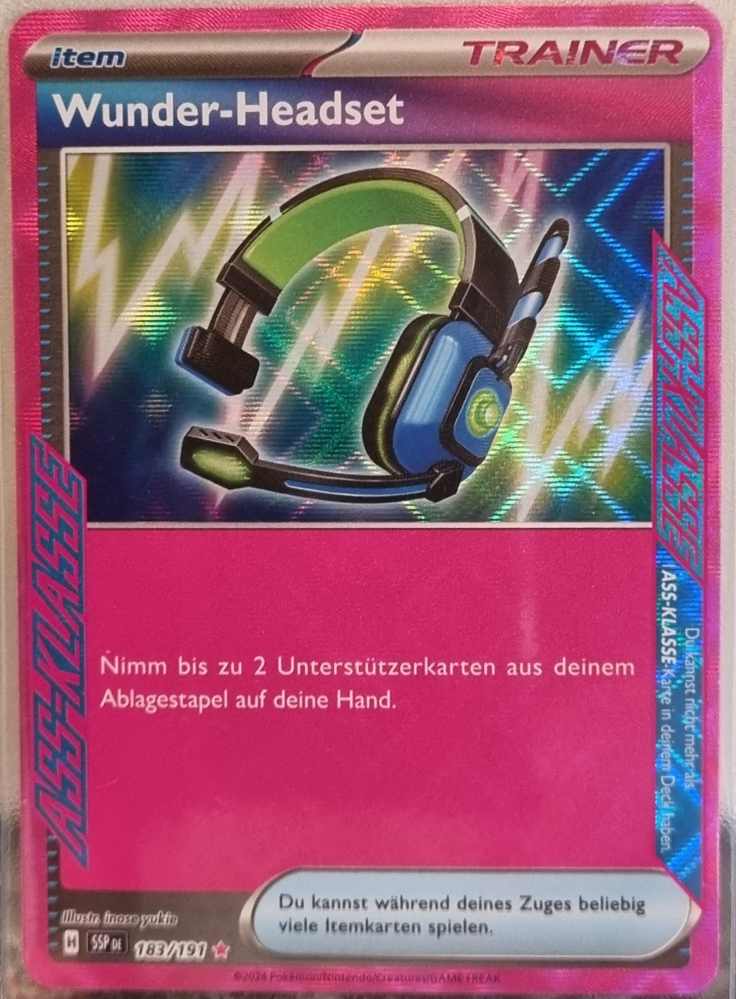 Miracle Headset - Surging Sparks (ACE Rare) [SSP-183]