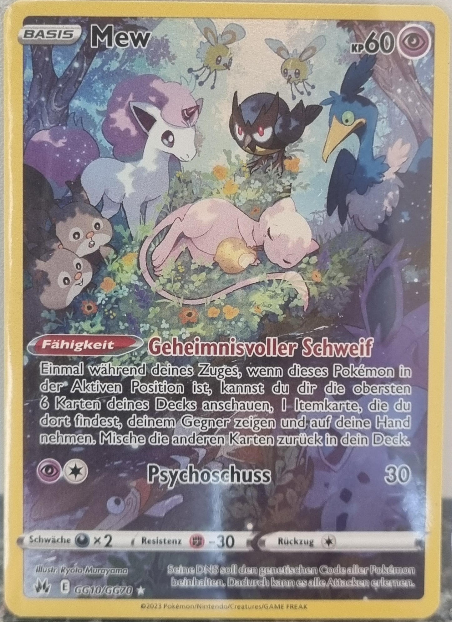 Mew - Crown Zenith (Holo Rare) [CRZ-GG10]