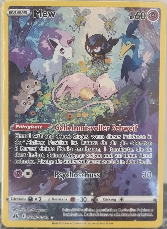 Mew - Crown Zenith (Holo Rare) [CRZ-GG10]