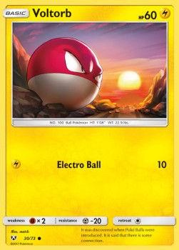 Voltorb - Shining Legends (Common) [SLG-30]