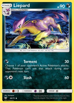Liepard - Shining Legends (Uncommon) [SLG-49]