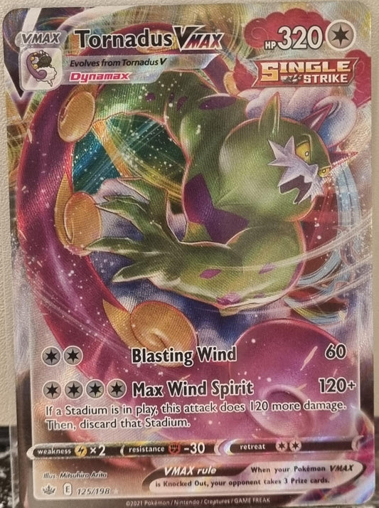Tornadus VMAX - Chilling Reign (Ultra Rare) [CRE-125]