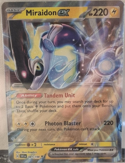 Miraidon ex - Scarlet & Violet (Double Rare) [SVI-081]