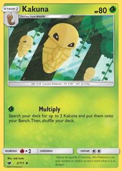 Kakuna - Crimson Invasion (Uncommon) [CIN-2]