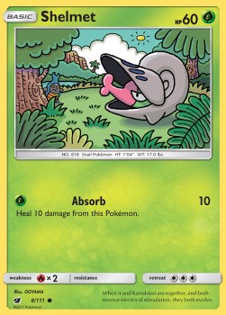 Shelmet - Crimson Invasion (Common) [CIN-8]