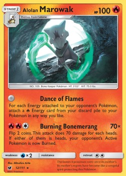 Alolan Marowak - Crimson Invasion (Holo Rare) [CIN-12]