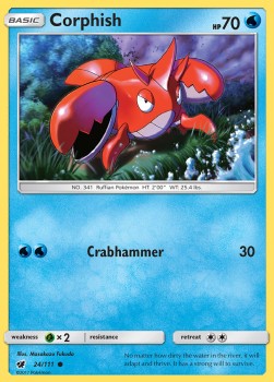 Corphish - Crimson Invasion (Common) [CIN-24]