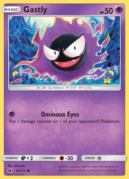 Gastly - Crimson Invasion (Common) [CIN-36]