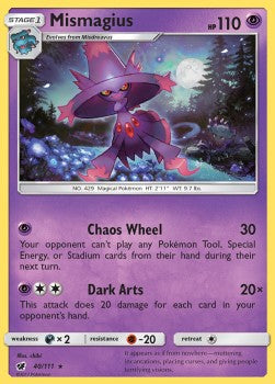 Mismagius - Crimson Invasion (Rare) [CIN-40]