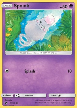 Spoink - Crimson Invasion (Common) [CIN-41]