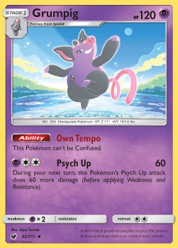 Grumpig - Crimson Invasion (Uncommon) [CIN-42]