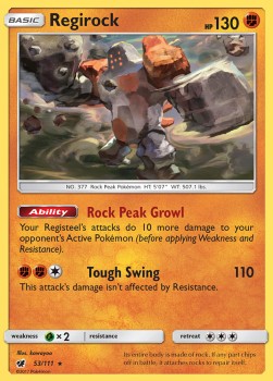 Regirock - Crimson Invasion (Rare) [CIN-53]