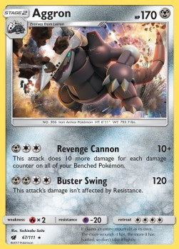 Aggron - Crimson Invasion (Holo Rare) [CIN-67]