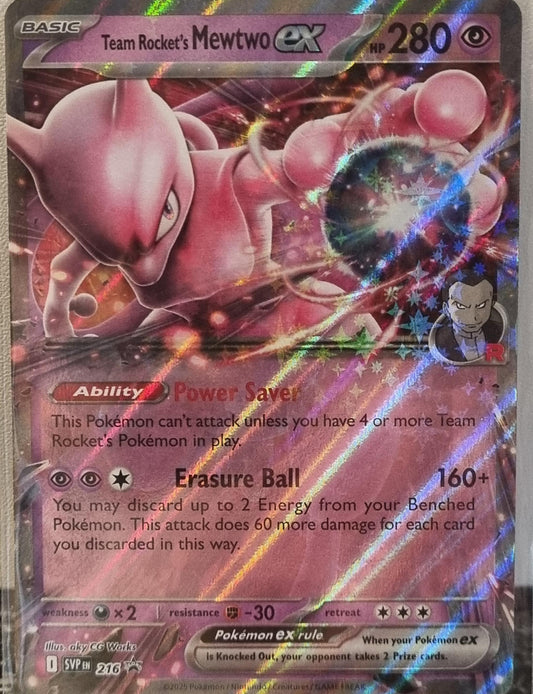 Team Rocket's Mewtwo ex - SV Black Star Promos (Promo) [SVP-216]