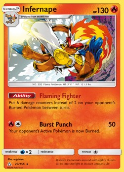 Infernape - Ultra Prism (Holo Rare) [UPR-23]