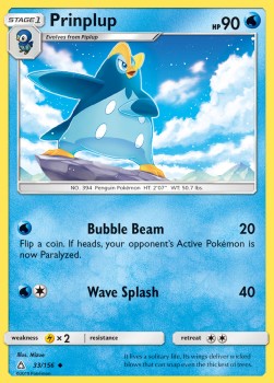 Prinplup - Ultra Prism (Uncommon) [UPR-33]