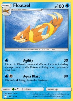 Floatzel - Ultra Prism (Uncommon) [UPR-36]