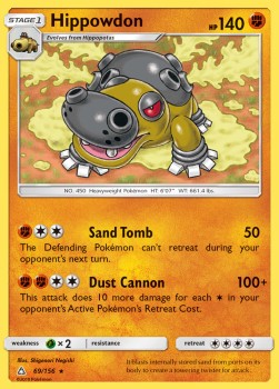 Hippowdon - Ultra Prism (Rare) [UPR-69]