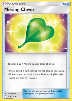 Missing Clover - Ultra Prism (Uncommon) [UPR-129]
