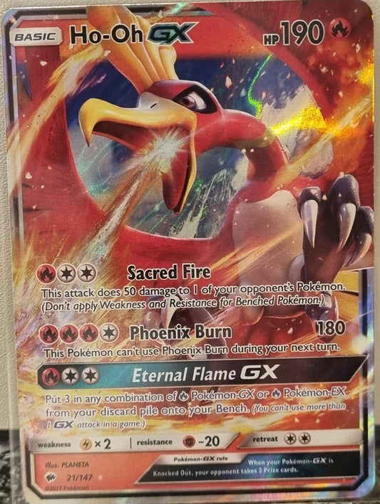 Ho-Oh GX - Burning Shadows (Ultra Rare) [BUS-21]
