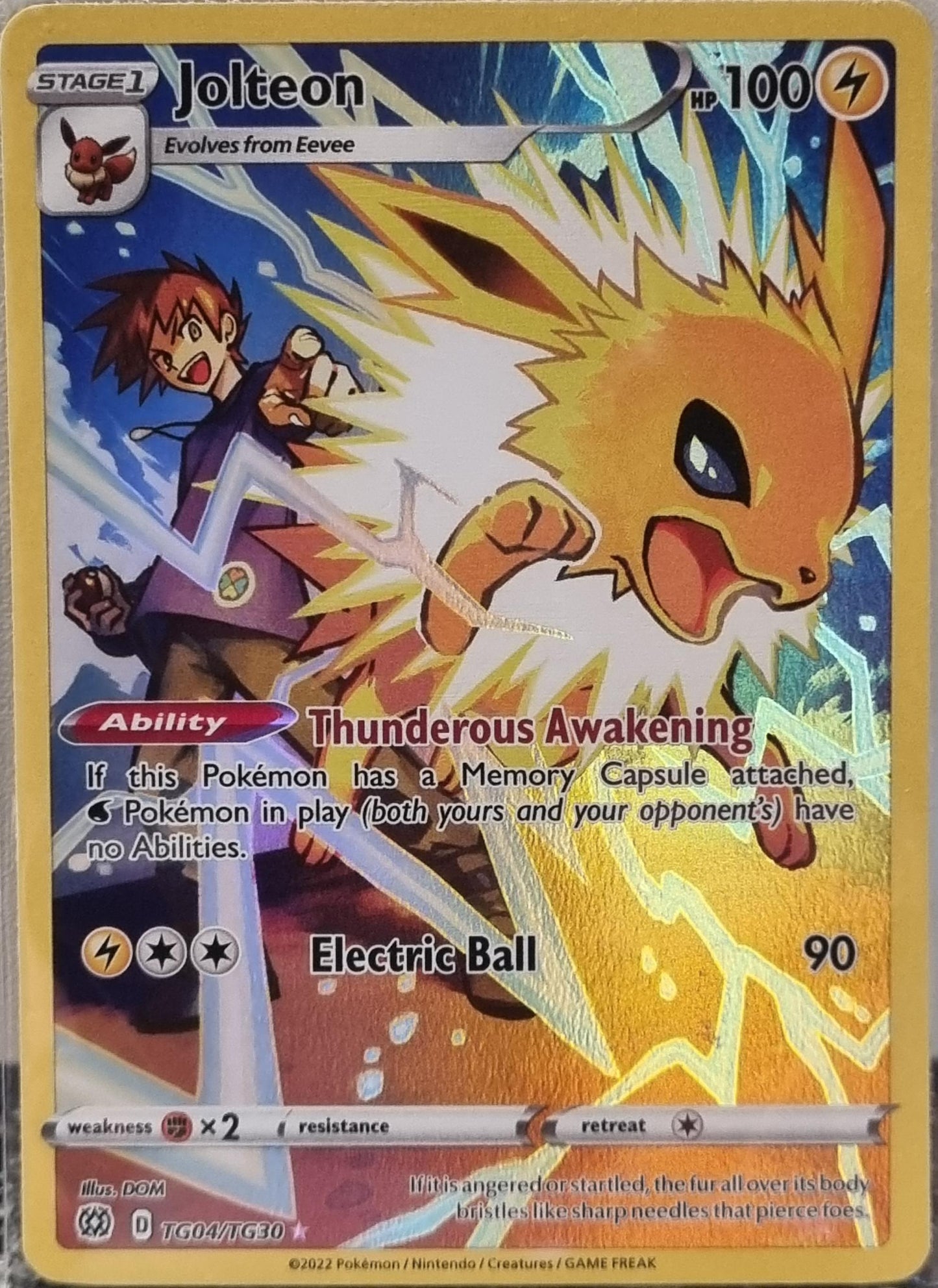 Jolteon - Brilliant Stars (Holo Rare) [BRS-TG04]