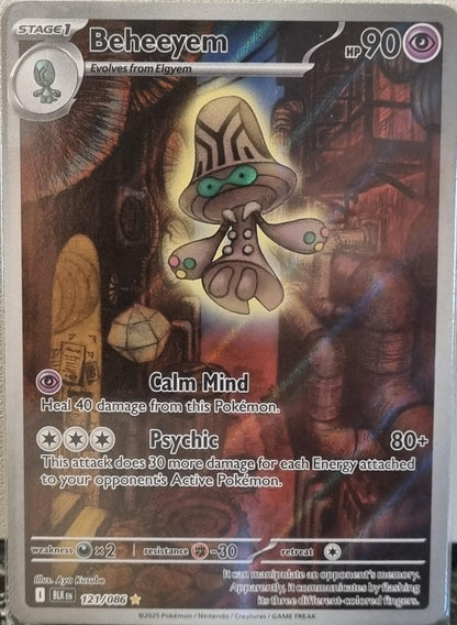 Beheeyem - Black Bolt (Illustration Rare) [BLK-121]