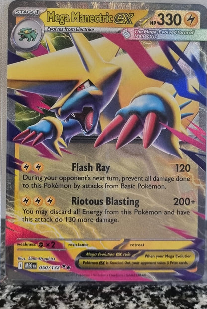 Mega Manectric ex - Mega Evolution (Double Rare) [MEG-050]
