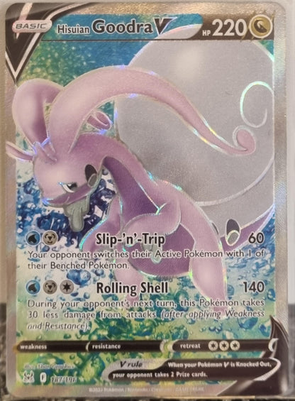Hisuian Goodra V - Lost Origin (Ultra Rare) [LOR-187]
