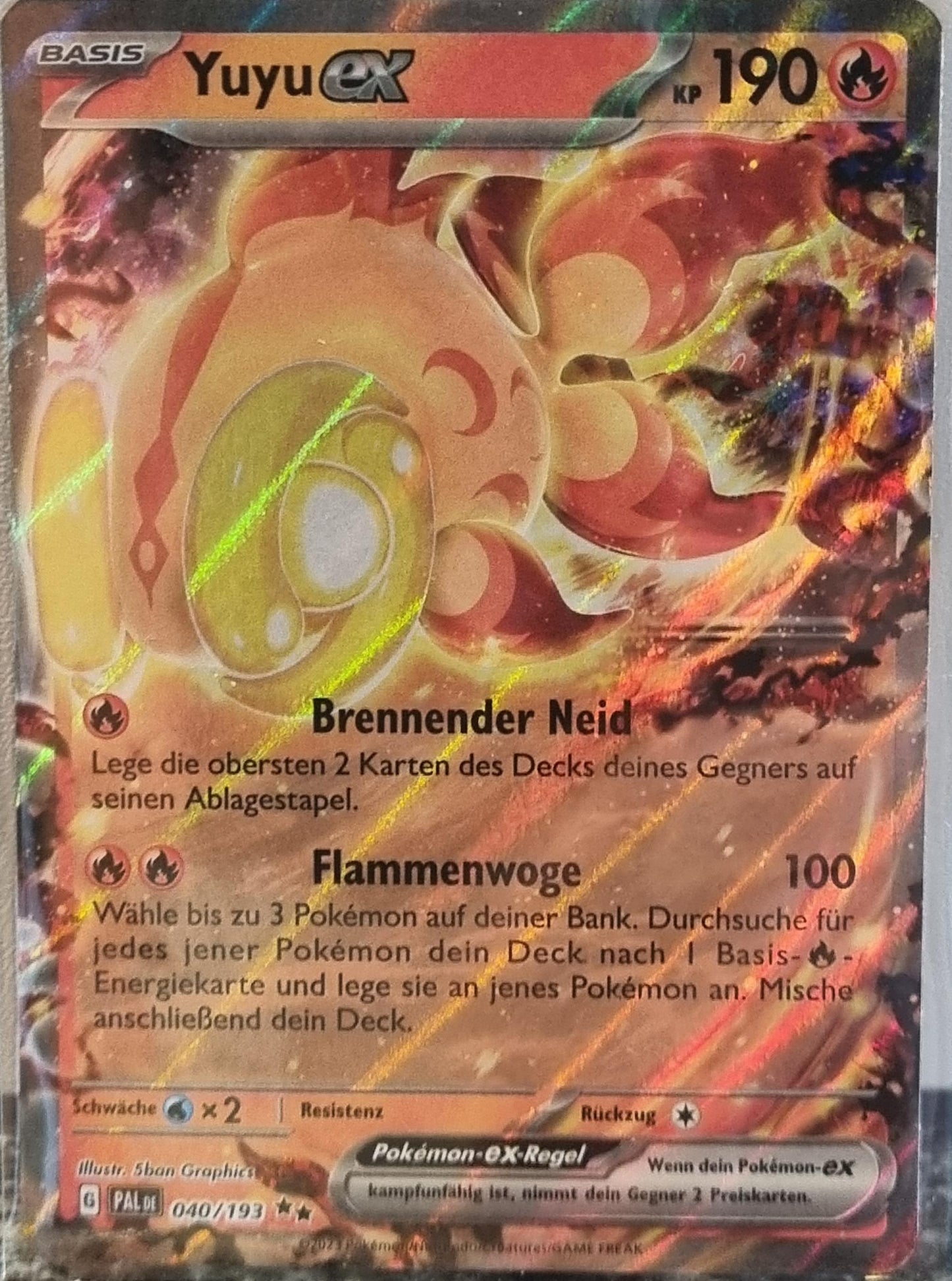 Chi-Yu ex - Paldea Evolved (Double Rare) [PAL-040]