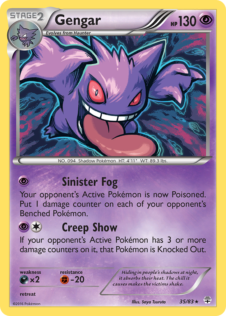 Gengar - Generations (Holo Rare) [GEN-35]