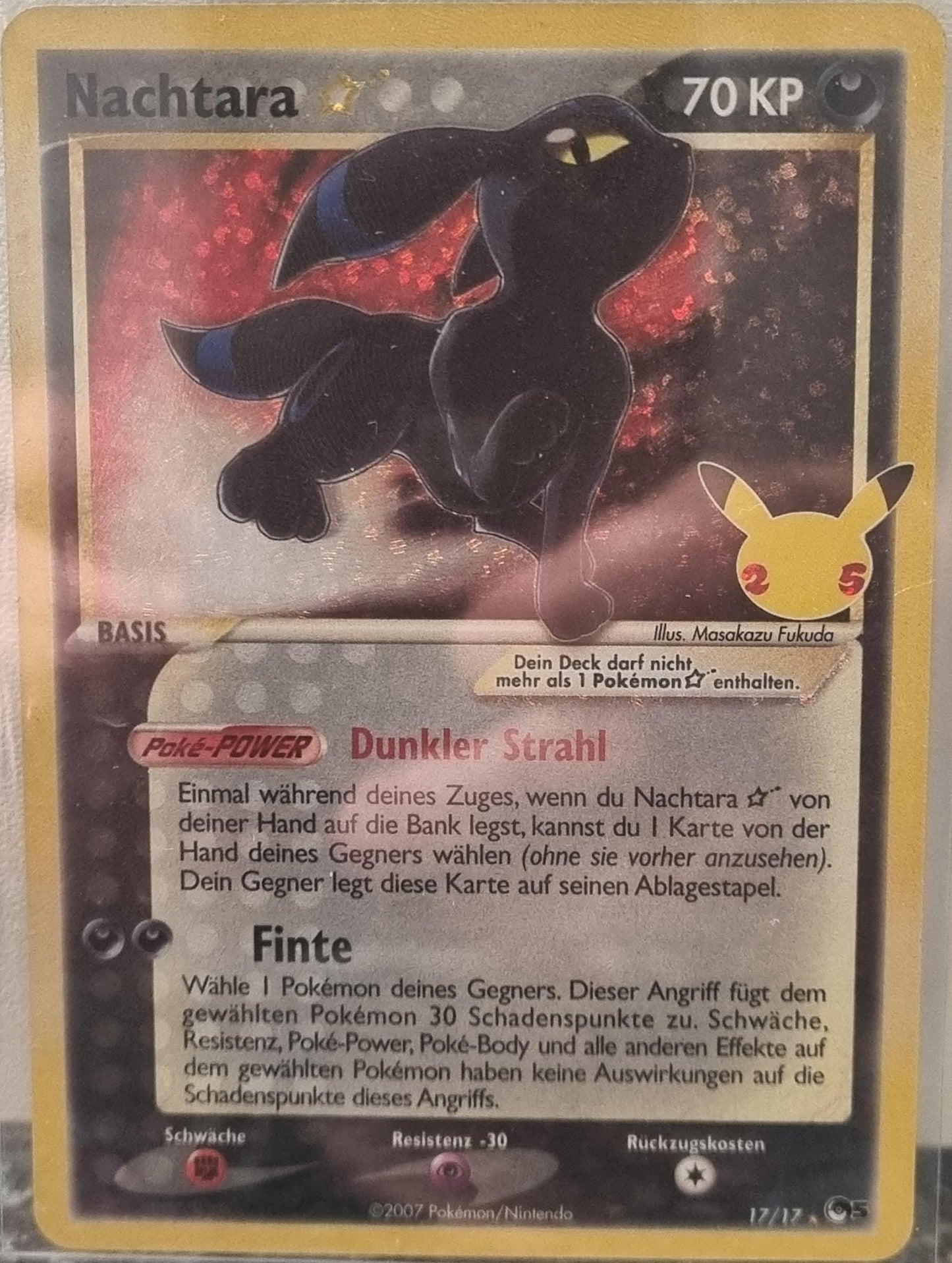 Umbreon Star - Celebrations (Ultra Rare) [CEL-POP5 17]