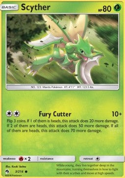 Scyther - Lost Thunder (Common) [LOT-3]