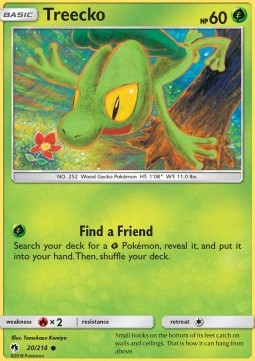 Treecko - Lost Thunder (Common) [LOT-20]