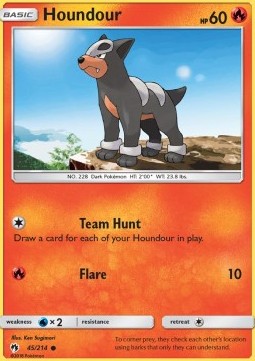 Houndour - Lost Thunder (Common) [LOT-45]